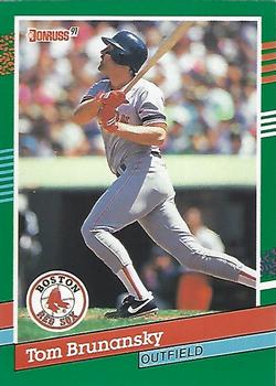 1991 Donruss #513 Tom Brunansky Front