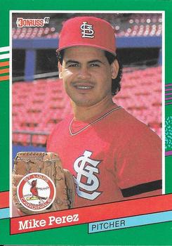 1991 Donruss #615 Mike Perez Front