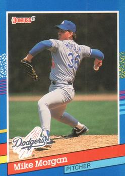 1991 Donruss #182 Mike Morgan Front