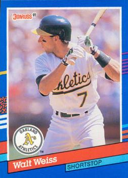 1991 Donruss #214 Walt Weiss Front