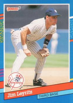 1991 Donruss #219 Jim Leyritz Front