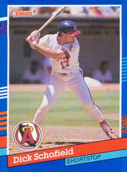 1991 Donruss #262 Dick Schofield Front