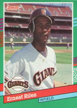 1991 Donruss #461 Ernest Riles Front