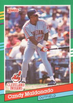 1991 Donruss #480 Candy Maldonado Front