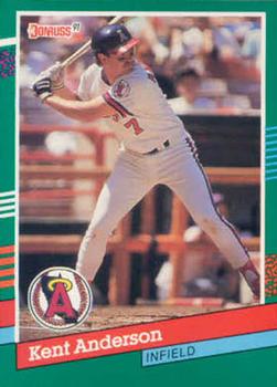 1991 Donruss #525 Kent Anderson Front