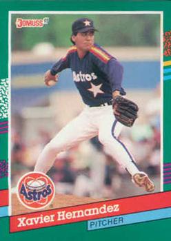 1991 Donruss #708 Xavier Hernandez Front