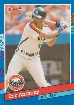 1991 Donruss #333 Eric Anthony Front