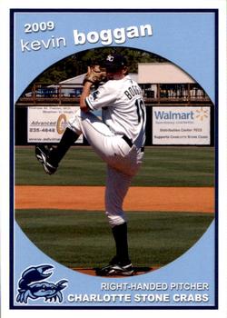 2009 Grandstand Charlotte Stone Crabs #NNO Kevin Boggan Front