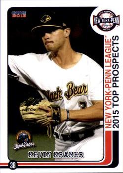 2015 Choice New York-Penn League Top Prospects #27 Kevin Kramer Front