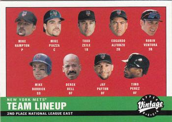 2001 Upper Deck Vintage #286 New York Mets Front