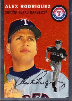2003 Topps Heritage - Chrome #THC1 Alex Rodriguez Front