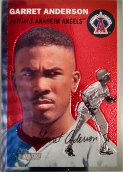 2003 Topps Heritage - Chrome #THC21 Garret Anderson Front