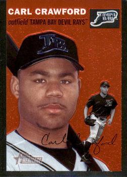 2003 Topps Heritage - Chrome #THC46 Carl Crawford Front