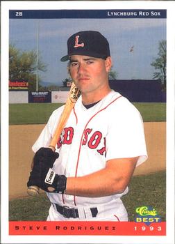1993 Classic Best Lynchburg Red Sox #22 Steve Rodriguez Front