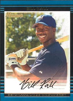 2002 Bowman #123 Bill Hall Front