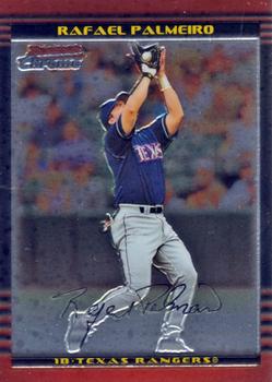 2002 Bowman Chrome #47 Rafael Palmeiro Front