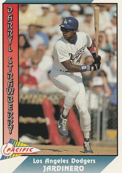 1991 Pacific Prototypes - Spanish #7 Darryl Strawberry Front