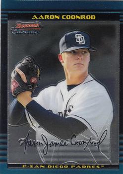 2002 Bowman Draft Picks & Prospects - Chrome #BDP82 Aaron Coonrod Front