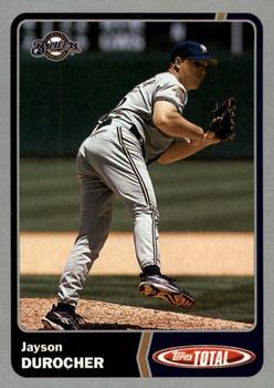 2003 Topps Total - Silver #73 Jayson Durocher Front