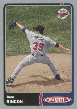 2003 Topps Total - Silver #578 Juan Rincon Front