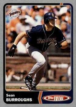2003 Topps Total - Silver #739 Sean Burroughs Front