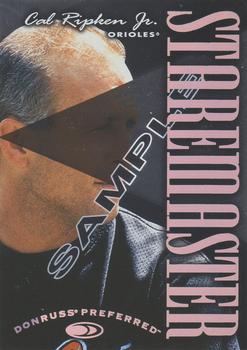 1997 Donruss Preferred - Staremaster Samples #4 Cal Ripken Front