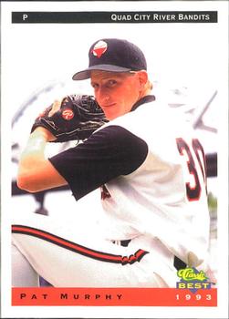 1993 Classic Best Quad City River Bandits #14 Pat Murphy Front