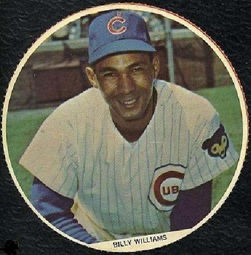 1967 Pro's Pizza Color Discs #NNO Billy Williams Front