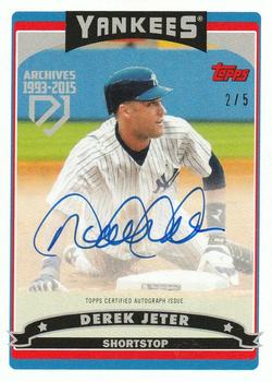 2017 Topps Archives - Derek Jeter Retrospective Autographs #DJA-14 Derek Jeter Front