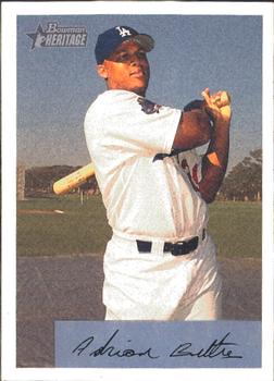 2002 Bowman Heritage #311 Adrian Beltre Front