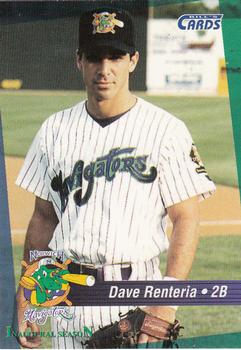 1995 Choice Norwich Navigators - Update #NNO Dave Renteria Front