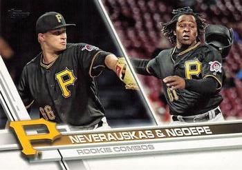 2017 Topps Update #US102 Neverauskas & Ngoepe Front