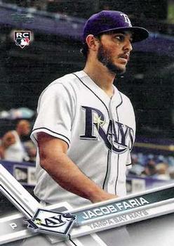 2017 Topps Update #US240 Jacob Faria Front