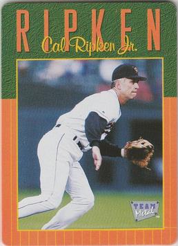 1996 Team Metal Cal Ripken, Jr. #3 Cal Ripken Jr. Front