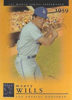 2003 Topps Tribute World Series - Gold #17 Maury Wills Front