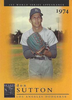 2003 Topps Tribute World Series - Gold #47 Don Sutton Front