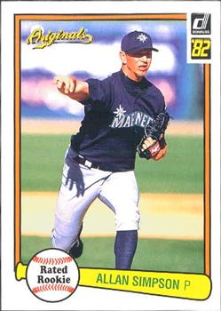 2002 Donruss Originals #2 Allan Simpson Front