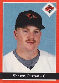1994 Baltimore Orioles Program Cards #NNO Shawn Curran Front
