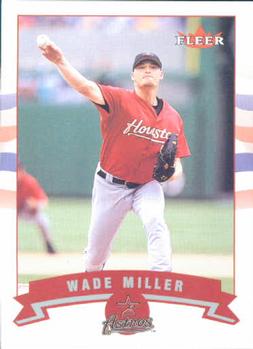 2002 Fleer #183 Wade Miller Front