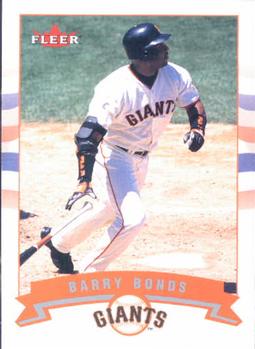 2002 Fleer #233 Barry Bonds Front