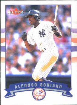 2002 Fleer #44 Alfonso Soriano Front