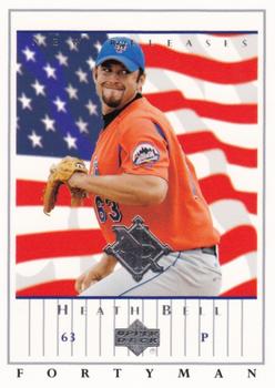 2003 Upper Deck 40-Man - Red White and Blue #936 Heath Bell Front