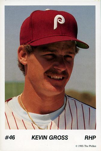 1985 Tastykake Philadelphia Phillies #NNO Kevin Gross Front
