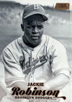 2017 Stadium Club - Gold Foil #193 Jackie Robinson Front