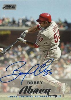 2017 Stadium Club - Autographs #SCA-BA Bobby Abreu Front