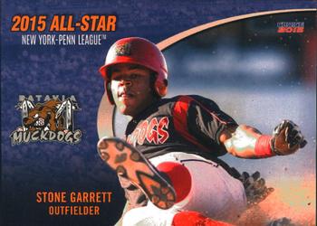 2015 Choice New York-Penn League All-Stars #32 Stone Garrett Front