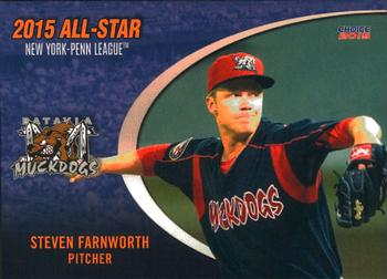 2015 Choice New York-Penn League All-Stars #34 Steven Farnworth Front