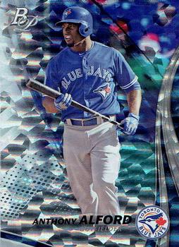 2017 Bowman Platinum - Top Prospects Ice #TP-AA Anthony Alford Front