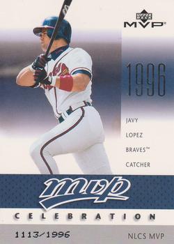 2003 Upper Deck MVP - Celebration #MVP48 Javy Lopez Front