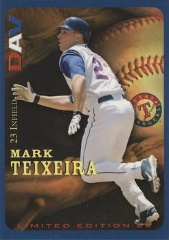 2005 DAV Major League #50 Mark Teixeira Front